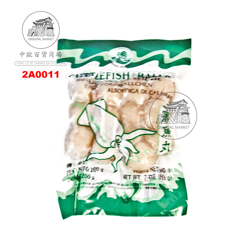 ALBONDIGA SEPIA CONGELADA *COCK* 鸡标冻墨鱼丸 200g/50
