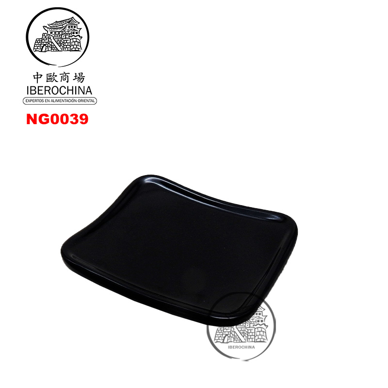 PLATO SUSHI RECTANGULO 塑黑色方型壽司盤 /192