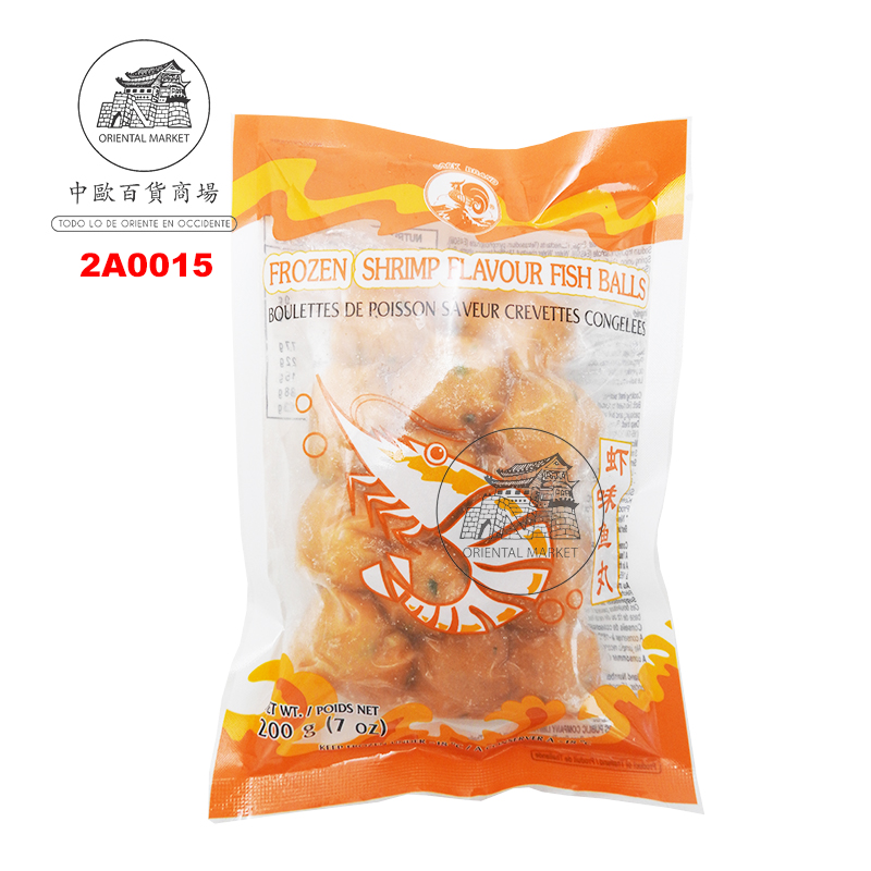 ALBONDIGA GAMBA *COCK* 鸡标冻虾丸 200g/50
