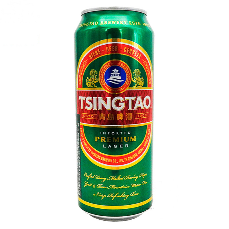 CERVEZA (4,7%) CLASICA *TSINGTAO* 青岛经典啤酒 500ml/24