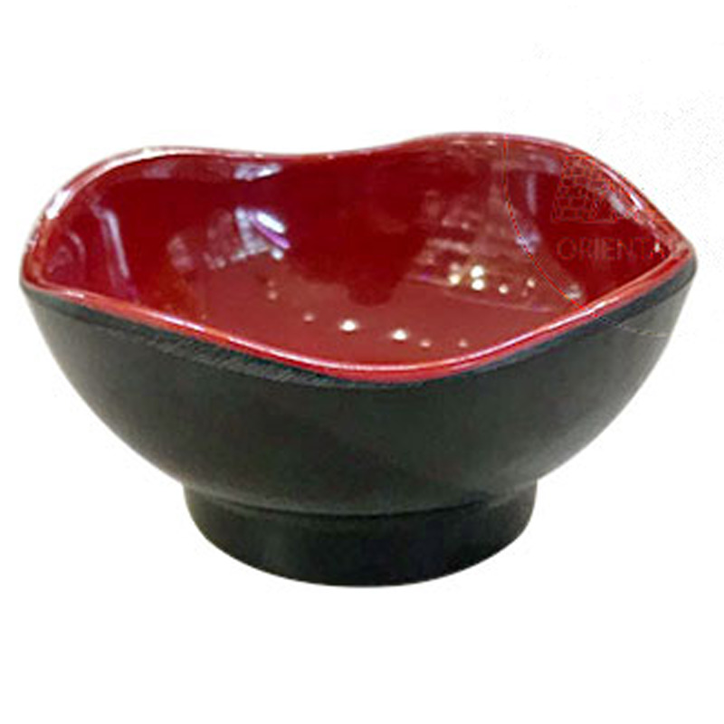 CUENCO LOTUS PLASTICO *9113* 塑雙色蓮花碗 9cm/384