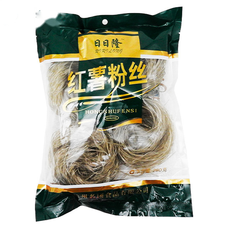 FIDEO DE BONIATO REDONDO 日日隆红薯圈粉 280g/50