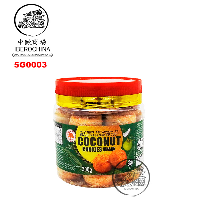 [502092/5G0003] GALLETA COCO *GBH* 金百合椰丝酥 300g/24