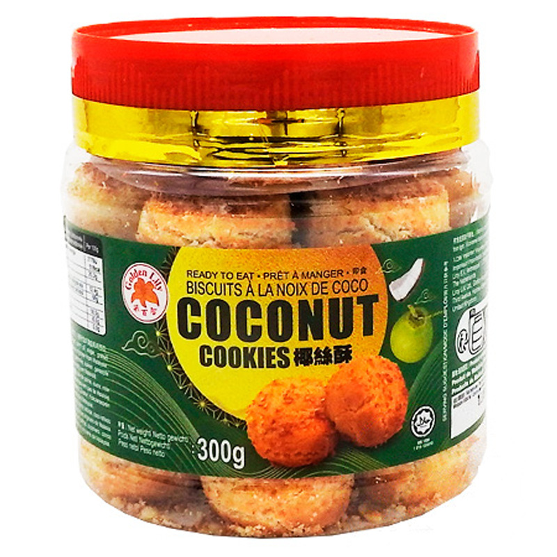 [502092/5G0003] GALLETA COCO *GBH* 金百合椰丝酥 300g/24