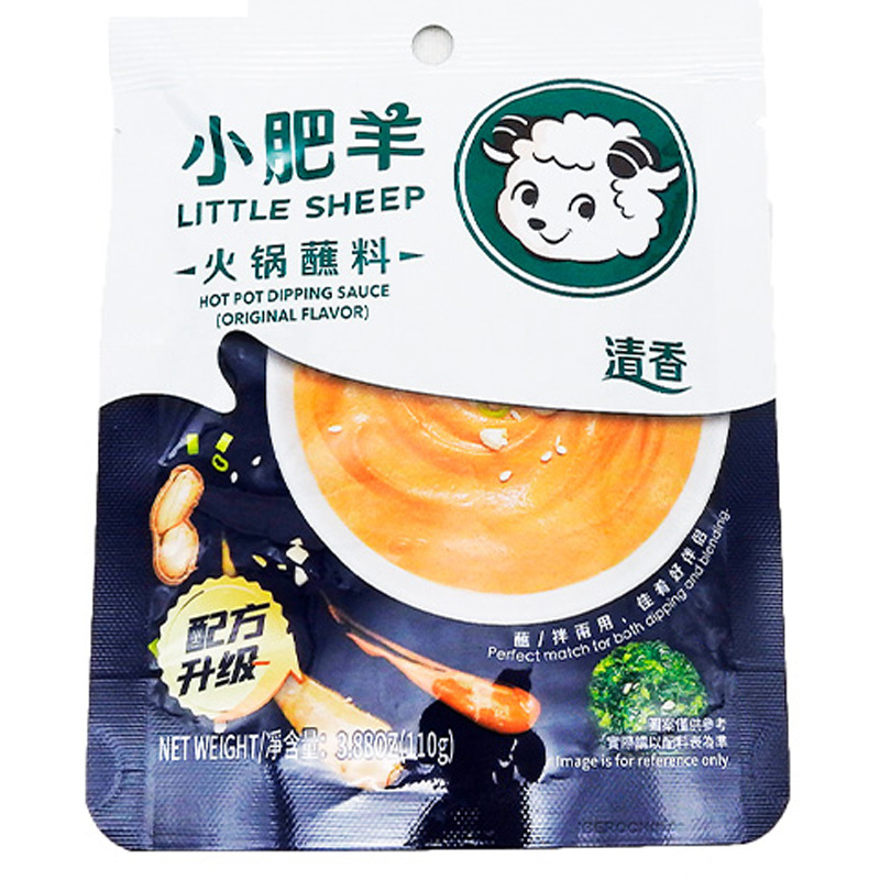 [501248/5S0003] SALSA HOTPOT *LITTLE SHEEP*小肥羊火锅蘸料清香味 110g/50