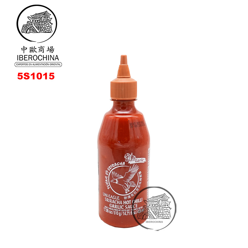 [502623/5S1015] SALSA SRIRACHA AJO *UNI-EAGLE* 联鹰蒜蓉是拉差酱 510g/12