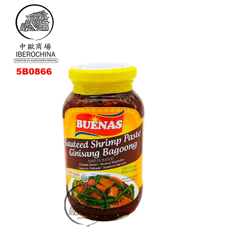 [501636/5B0866] BAGOONG ALAM.GUISADO *BUENAS* 菲律宾熟虾酱340g/24