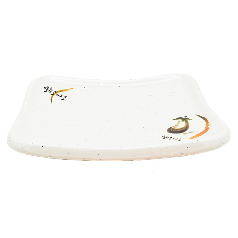 [900684/88547B] PLATO RECTANGULO SUSHI PLASTICO 塑喔伊細壽司方盤 16.5cm/96