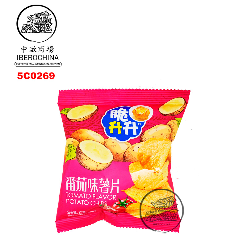 PATATA SABOR TOMATE *CSS* 脆升升番茄味薯片 15g/100