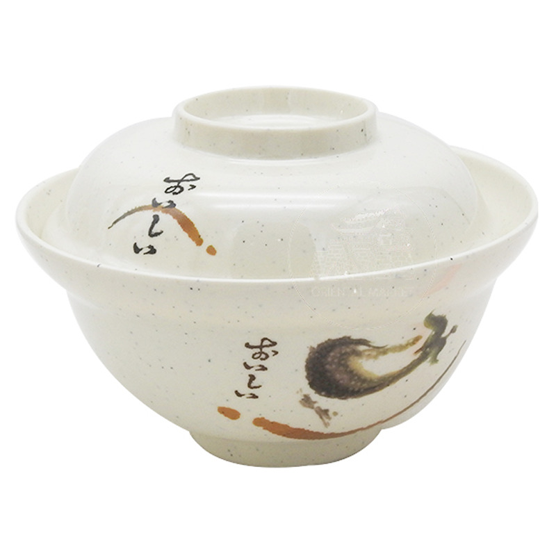 [900634/885039] CUENCO CON TAPA PLASTICO *71* 塑喔伊細蓋飯碗 15cm/108