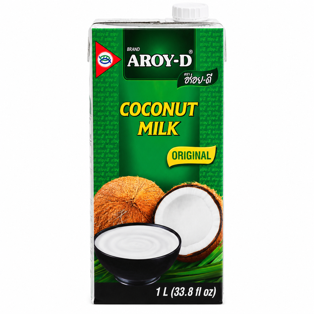 [502190/5E0086] LECHE COCO *AROY-D* 纯椰奶 1L/12