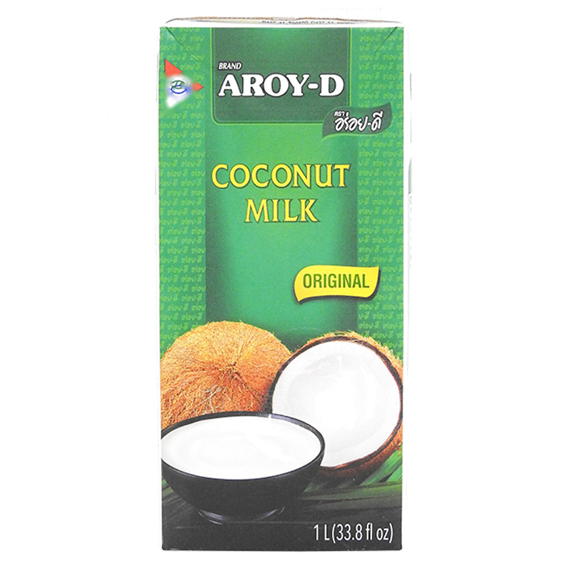 [502190/5E0086] LECHE COCO *AROY-D* 纯椰奶 1L/12