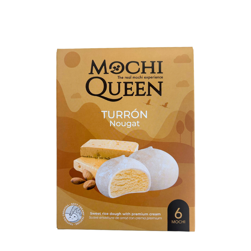 MOCHI DELUX TURRON CONGELADO *MOCHI QUEEN* 雪后臻选冻牛轧糖麻糬 192g/6u/10