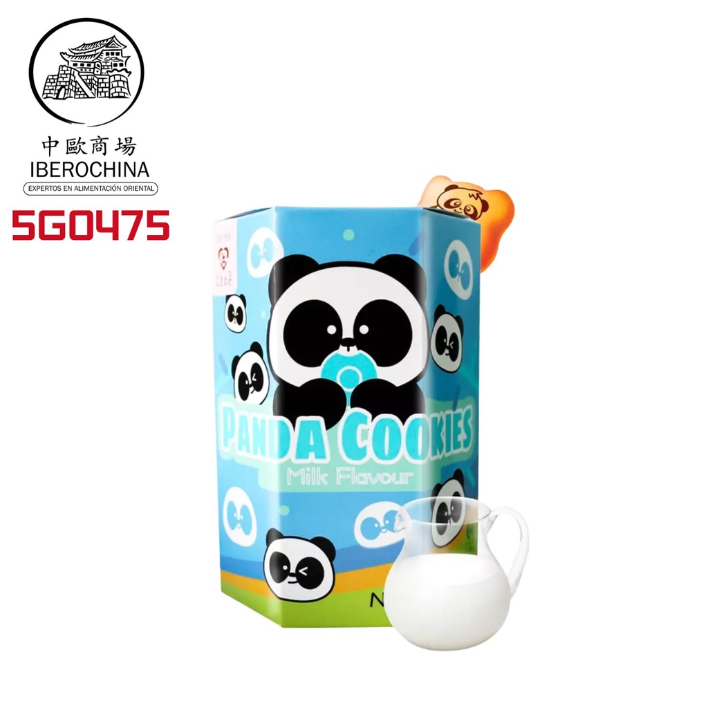 [502104/5G0475] GALLETA PANDA LECHE 熊猫牛奶饼干 40g/24