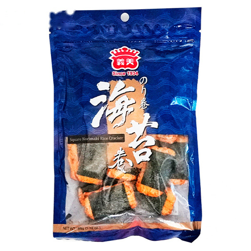 BARQUILLO NORIMAKI ARROZ 海苔卷 60g/12
