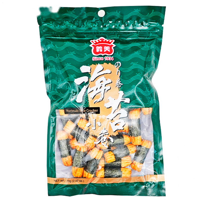 [502964/614027] BARQUILLO NORIMAKI ARROZ MINI 海苔小卷 70g/12