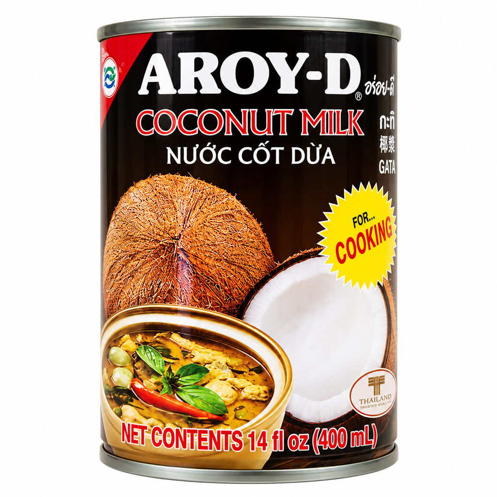 [502194/5E0036] LECHE COCO SALADO *AROY-D* 咸椰奶 400ml/24