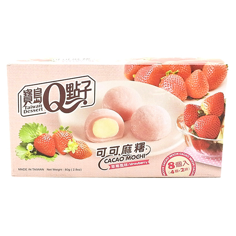 MOCHI FRESA *宝岛Q点子* 草莓麻糬 80g/24
