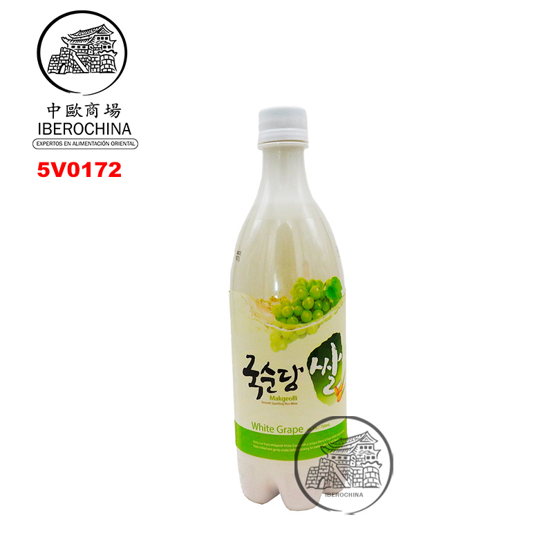 VINO ARROZ MAKGEOLLI UVABLANCA (3%) *KSD*韓國精釀米酒葡萄味 750ml/20