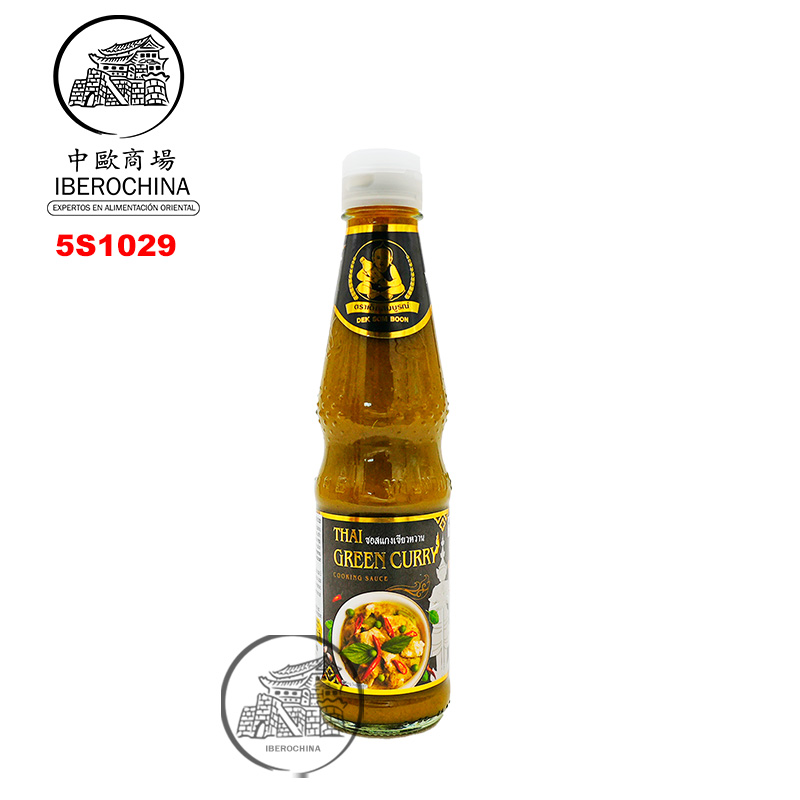 [502500/5S1029] SALSA CURRY VERDE *HEALTHY BOY* 仁和园绿咖喱 345g/12