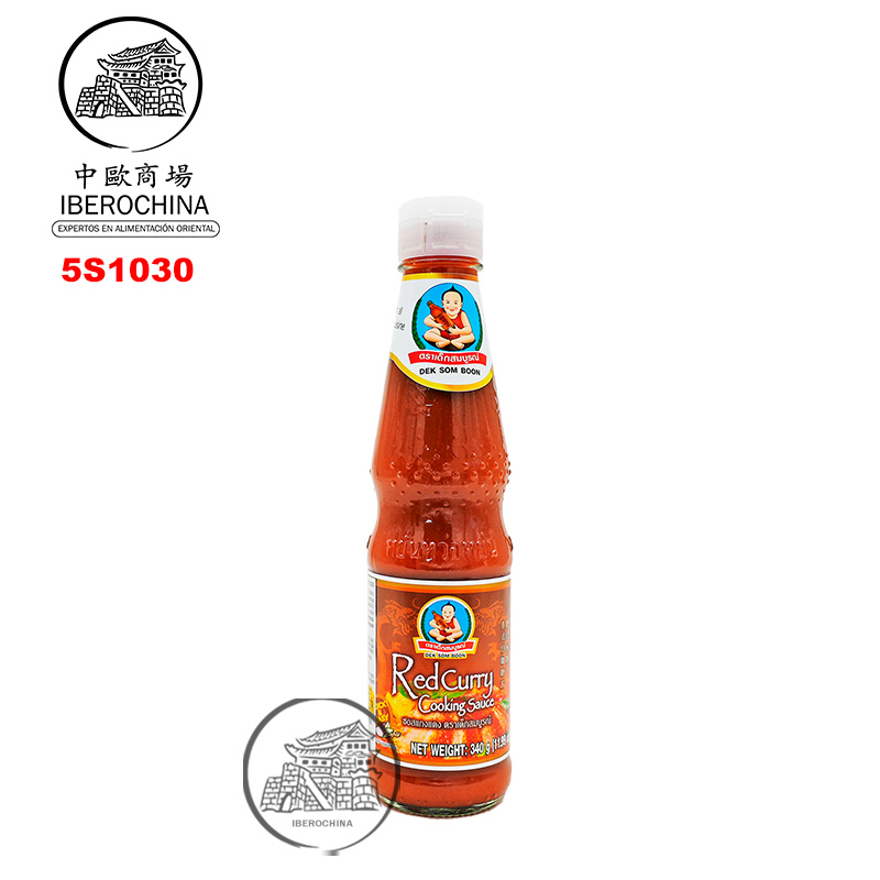SALSA CURRY ROJO *HEALTHY BOY* 仁和园红咖喱 250ml/12