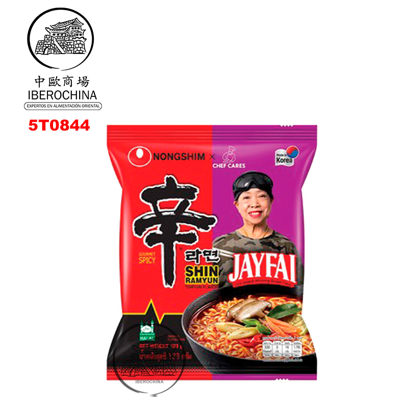 FIDEOS DE SHIN TOMYUM *NONGSHIM* 农心冬阴功辛拉面 123G/20