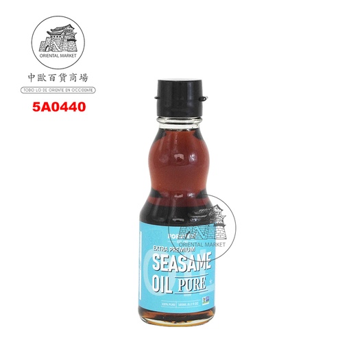 ACEITE SESAMO *FOREWAY* 富味乡芝麻油 185ml/12