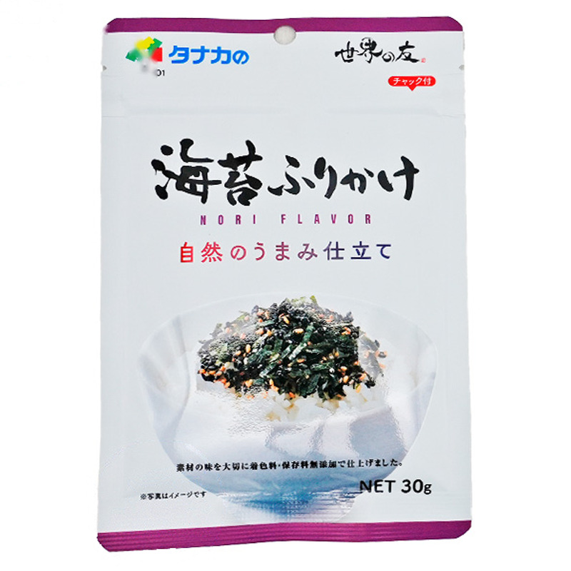 [502430/5P0861] PREPARADO NORI FURIKAKE *TANAKA* 日本米饭紫菜调味料 30g/80
