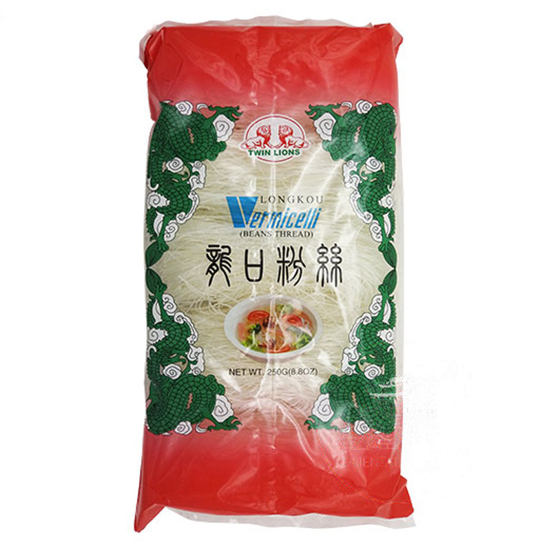 [502048/5F0068] FIDEO SOJA VERMICELLI *TWIN LION* 双狮绿豆粉丝 250g/40