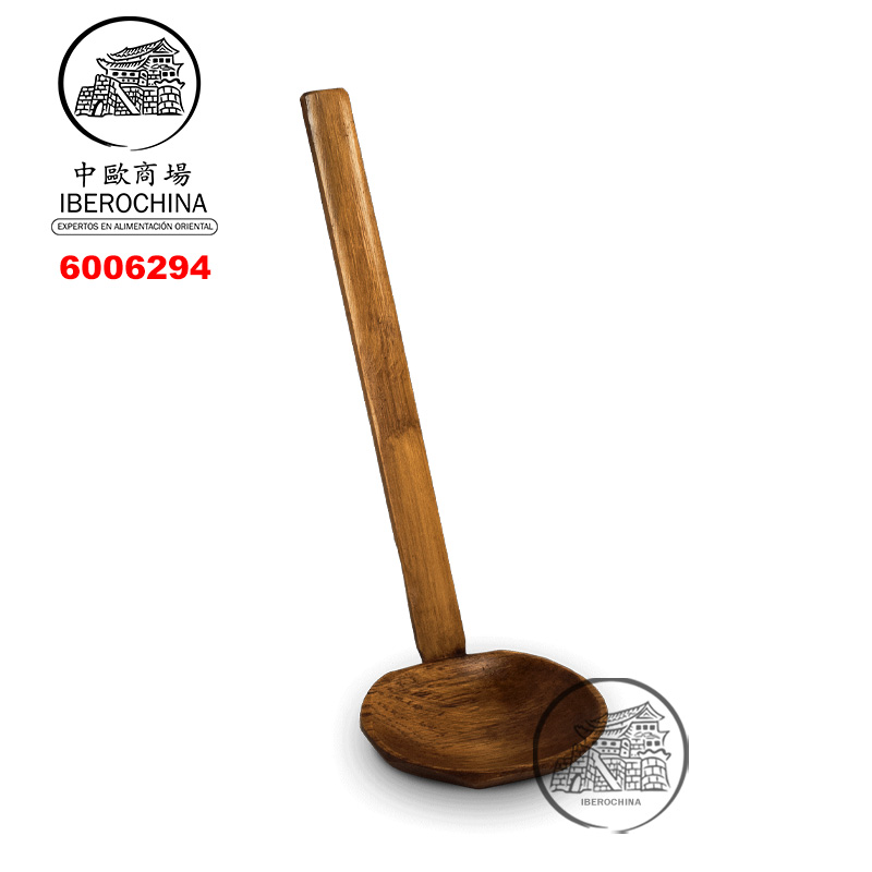 [900570/6006294] CUCHARA RAMEN BAMBU 原木拉面汤勺 18cm/300