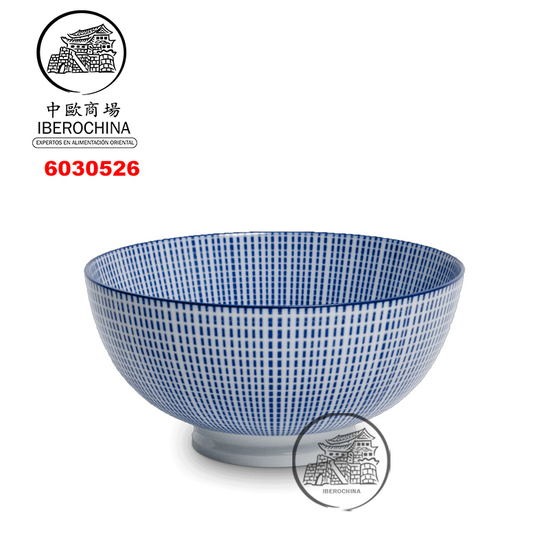 BOWL 11.5*6 蓝条纹小碗 /120
