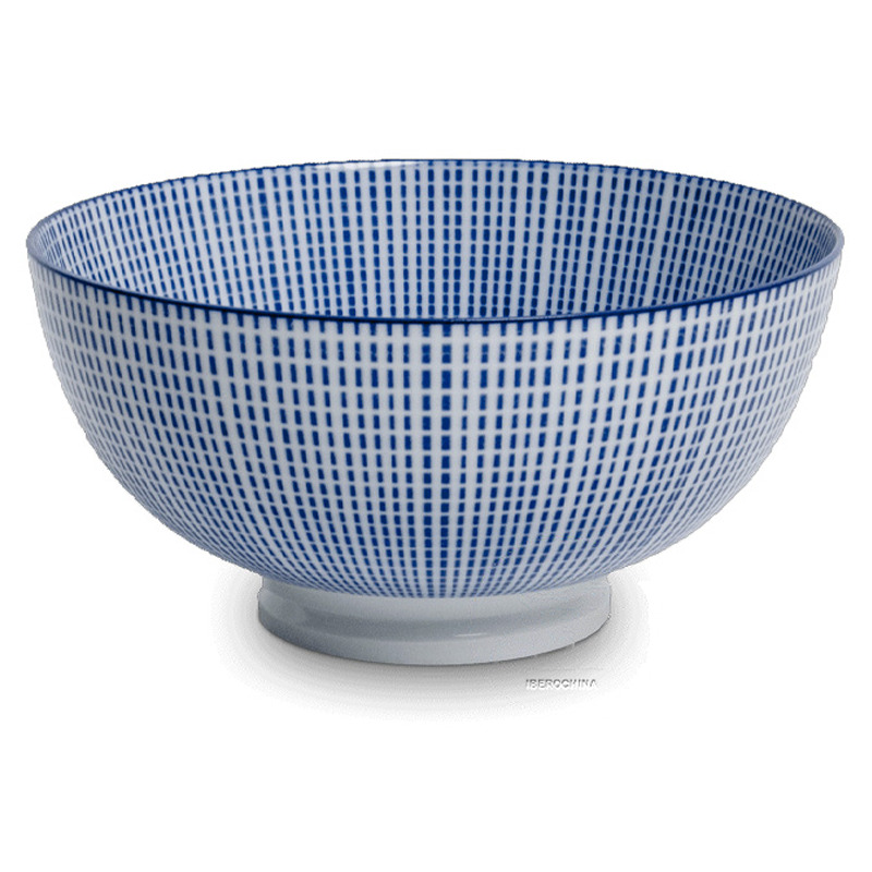 BOWL 20*9.8 蓝条纹大碗 /24