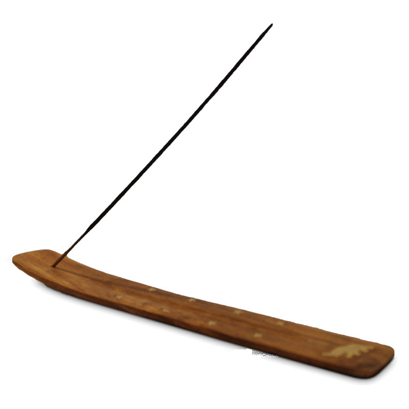 SOPORTE PARA INCIENSO 木制长方形香座 25cm/240
