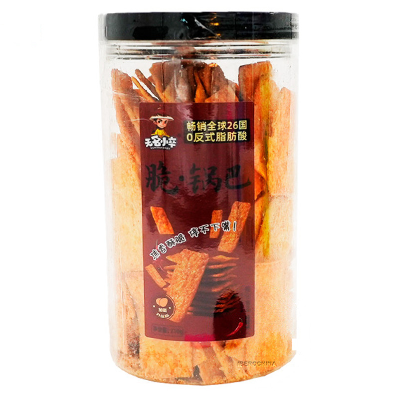 CHIPS DE MAIZ PICANTE *WUMINGXIAOZU*  无名小卒香辣味锅巴 210g/20