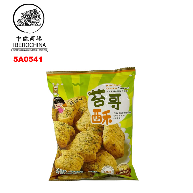 [501571/5A0541] ALGA CRACKER MULTI INTEGRAL 十谷米同心饼阳光海苔 35g/15