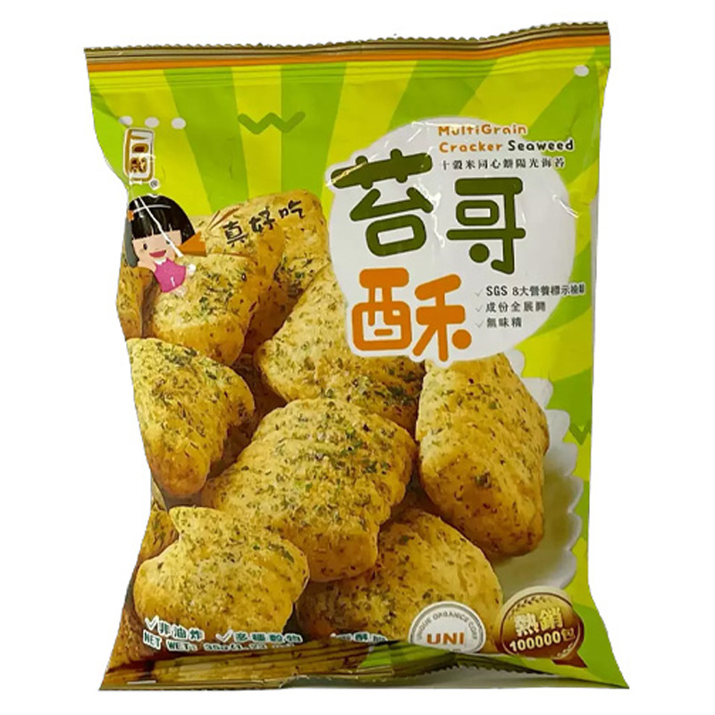 ALGA CRACKER MULTI INTEGRAL 十谷米同心饼阳光海苔 35g/15