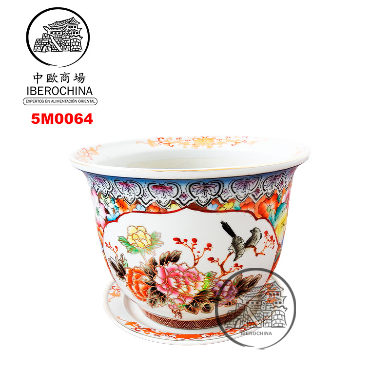 MACETERA   吋吋吋瓷花图花盆 1(8/10/12pulgados)