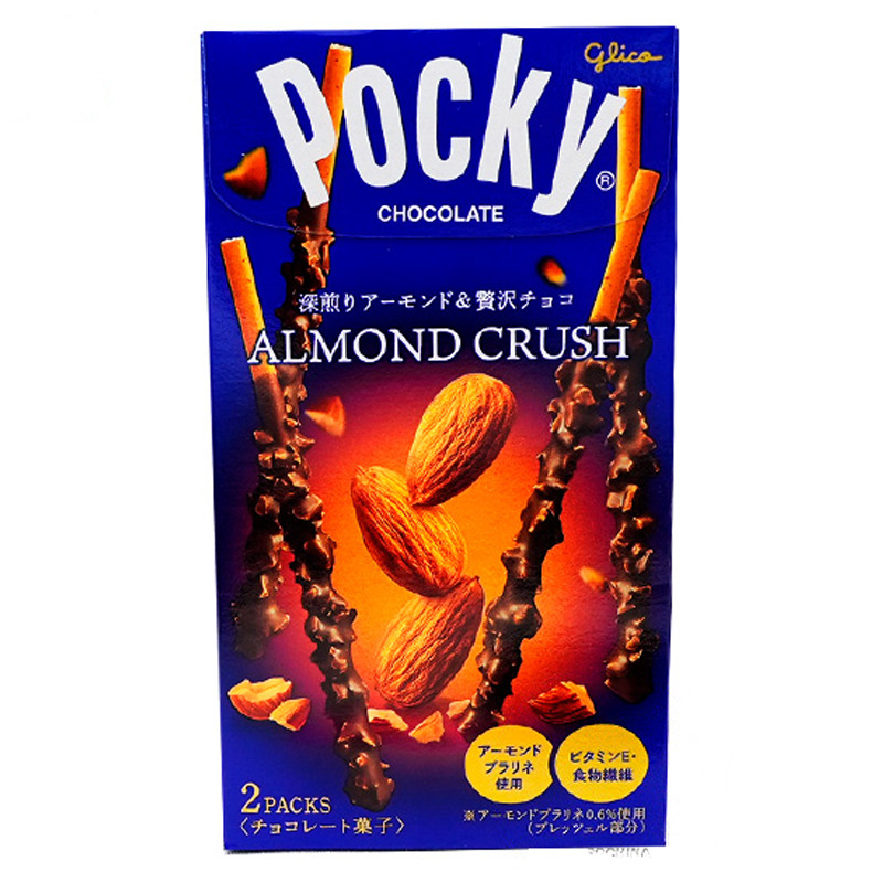 PALITO CHOCO ALMENDRA *POCKY* 杏仁巧克力棒 46g/120