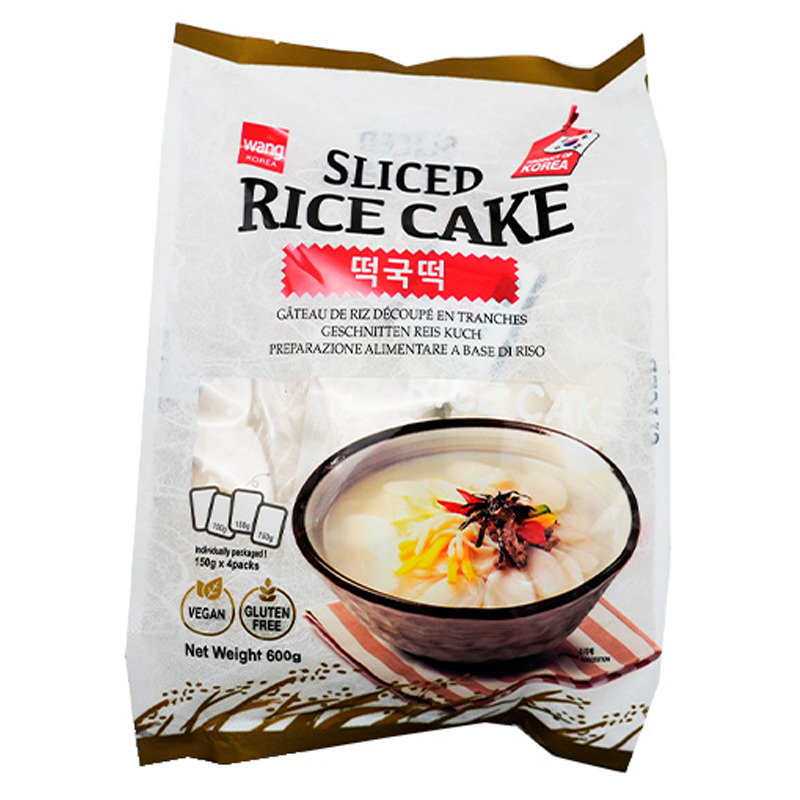 [502308/5P0867] PASTA ARROZ COREA *WANG* 韩国WANG韩式年糕片 600g/12