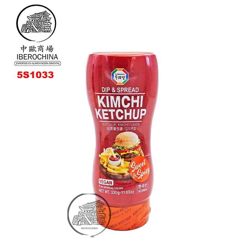 SALSA COREANA KETCHUP CON KIMCHI *SURASANG* 韩国番茄泡菜酱 330g/12