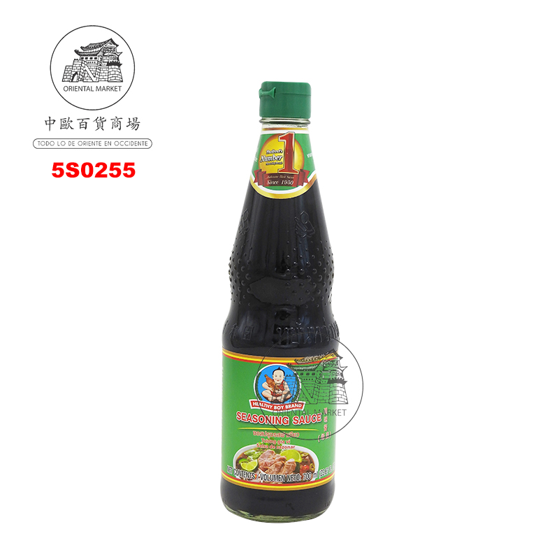[502584/5S0255] SALSA SOJA CONDIMENTO *HEALTHY BOY* 仁和园调味酱油 700ml/12