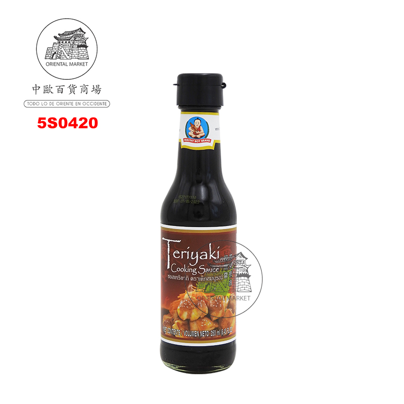 [502647/5S0420] SALSA TERIYAKI *HEALTHY BOY* 仁和园日式照烧酱 250ml/12