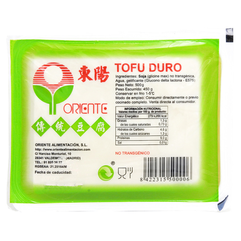 TOFU DURO *ORIENTE* 东阳盒装老豆腐 425g