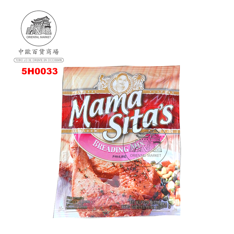 [502136/5H0033] HARINA PARA REBOZAR *MAMASITAS* 菲調味炸粉50g/24