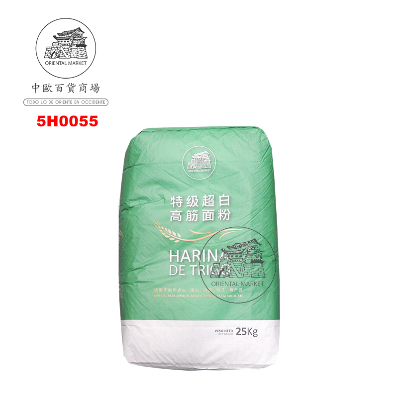 [501026/5H0055] HARINA DE TRIGO *MODO* 上品特级超白高筋面粉 25kg