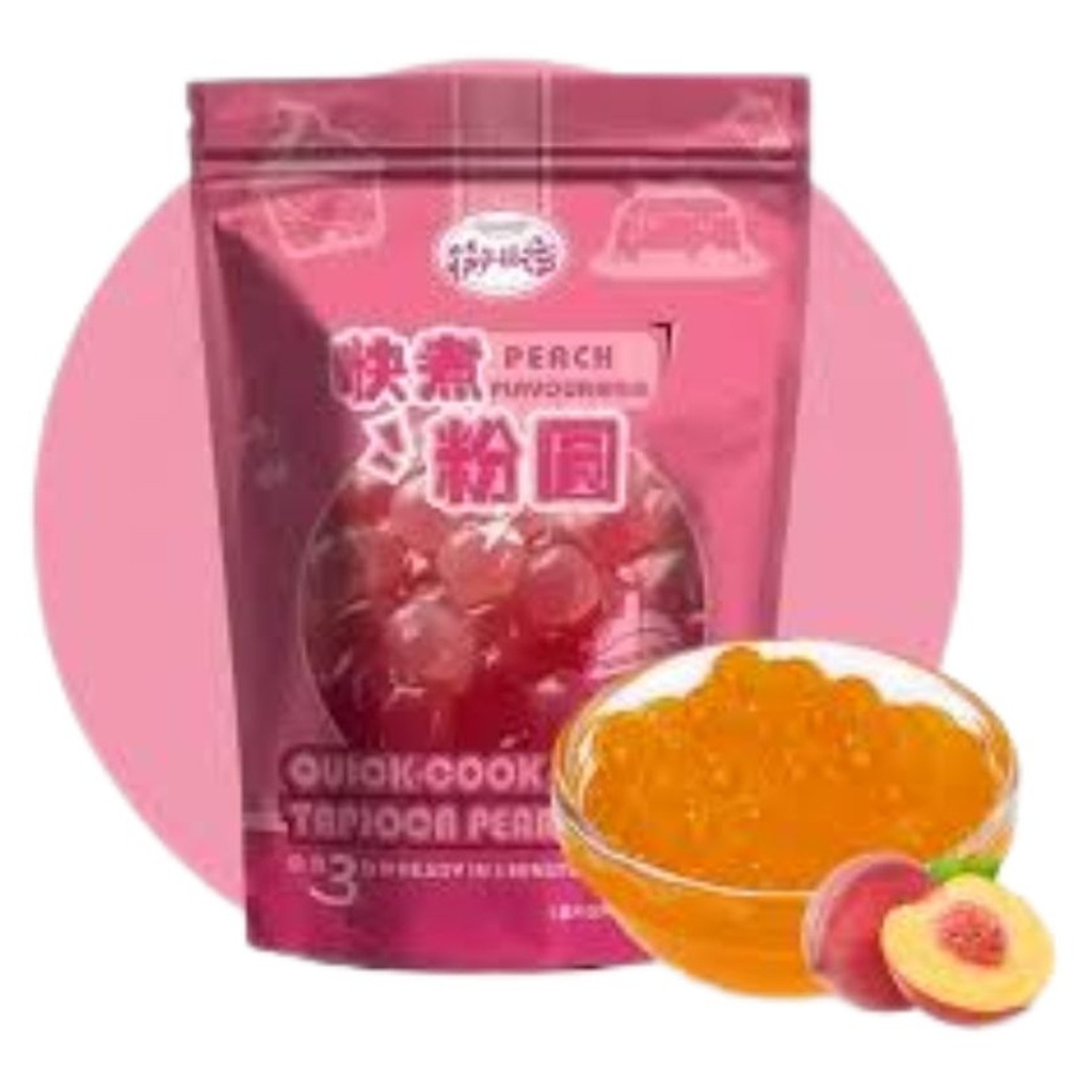PERLAS DE TAPIOCA SABOR MELOCOTÓN 筷来筷往蜜桃味快煮粉圆 250g/36
