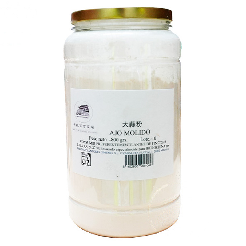 AJO EN POLVO 大蒜粉 800g/24