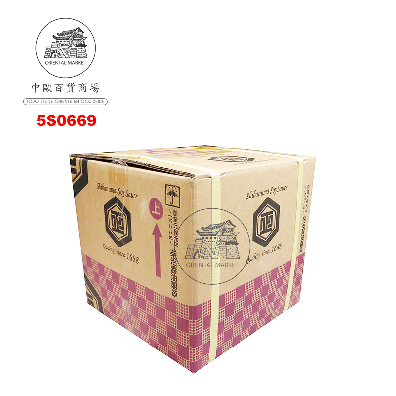 [502617/5S0669] SALSA SOJA *SHIBANUMA* 日本柴沼酱油 18L