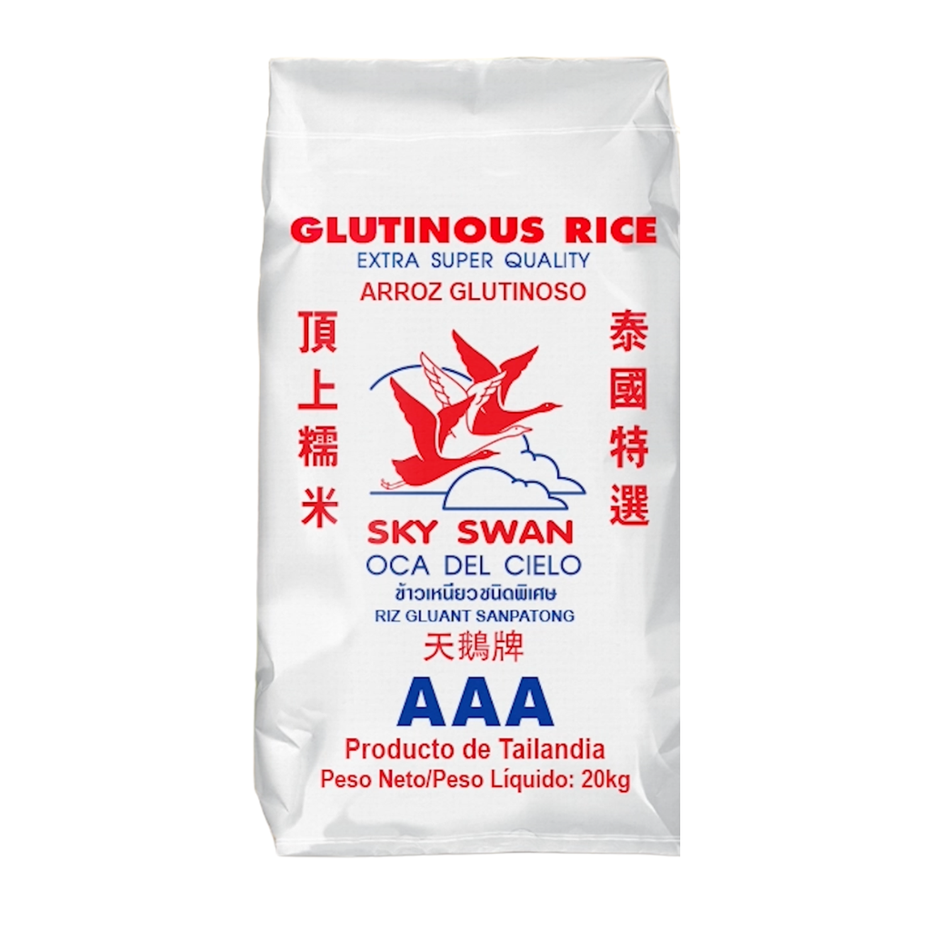 [501606/5A0133] ARROZ GLUTINOSO *SKY SWAN* 天鹅糯米 20kg