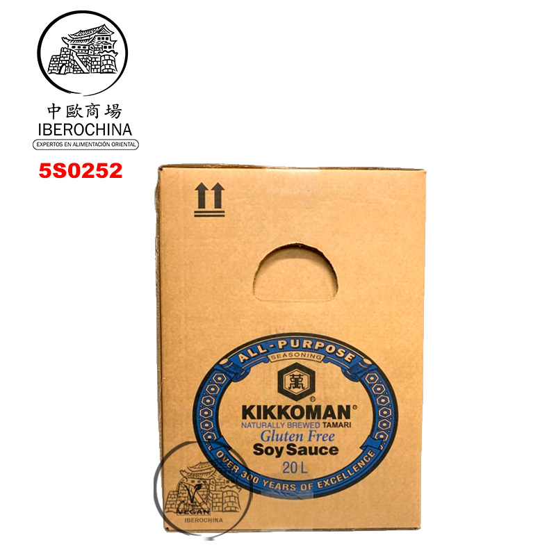 [501159/5S0252] SALSA SOJA SIN GLUTEN *KIKKOMAN* 日本万字无麸质酱油 20L